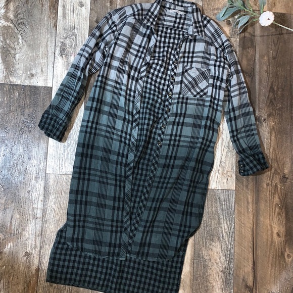 Paper Crane Sweaters - Paper crane flannel duster Paper Crane Sweaters - Paper crane flannel duster